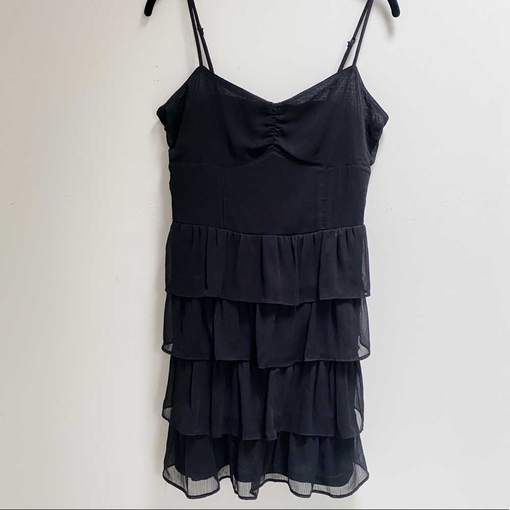 Little Black Dress by Aeropostale Tiered Strappy
